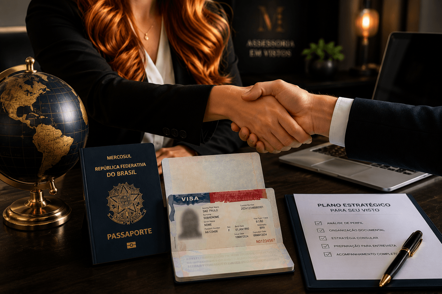 Consultoria May Vistos, atendimento personalizado para visto americano